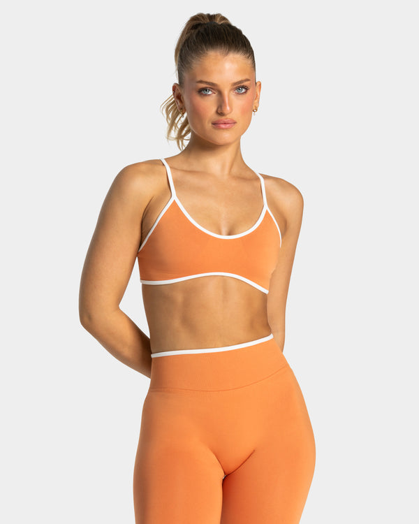 Brassière TEVEO Contrastline - Orange